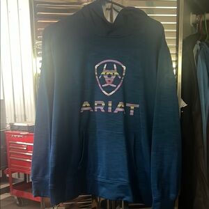 Ariat Women's Blue Hoodie Sweater